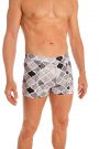 Anahata Yoga Clothing Mens Yoga Short. A classic and comfortable, printed basic slim fitting men’s short perfect for Bikram or Hot Yoga.