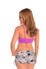 Anahata Yoga Clothing Casablanca tie side yoga shorts