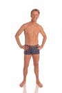 Anahata Yoga Clothing Mens yoga shorts 60s style trunk Marrakesh