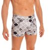Anahata Yoga Clothing Mens Yoga Short. A classic and comfortable, printed basic slim fitting men’s short perfect for Bikram or Hot Yoga.