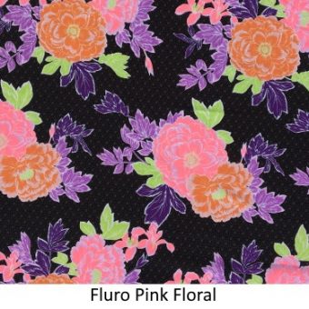 Fluro Pink & Lime Floral