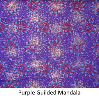 Purple Guilded Mandala