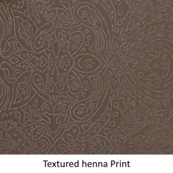 Textured Henna Print