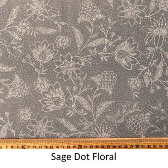 Sage Dot Floral